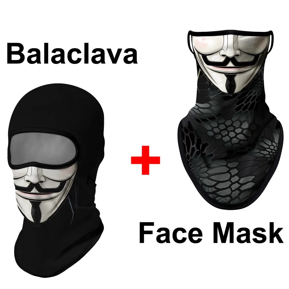 Anonymous Balaclava, Neck Gaiter or Earloop Mask