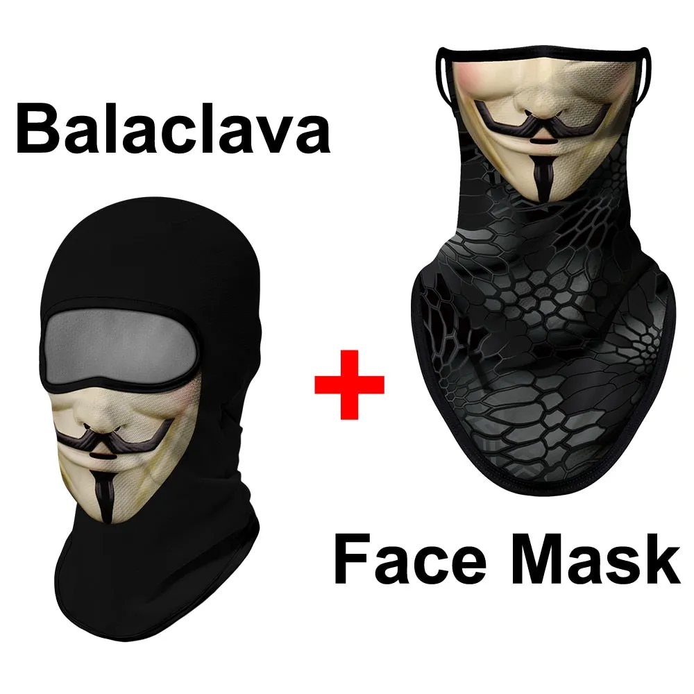 Anonymous Balaclava, Neck Gaiter or Earloop Mask