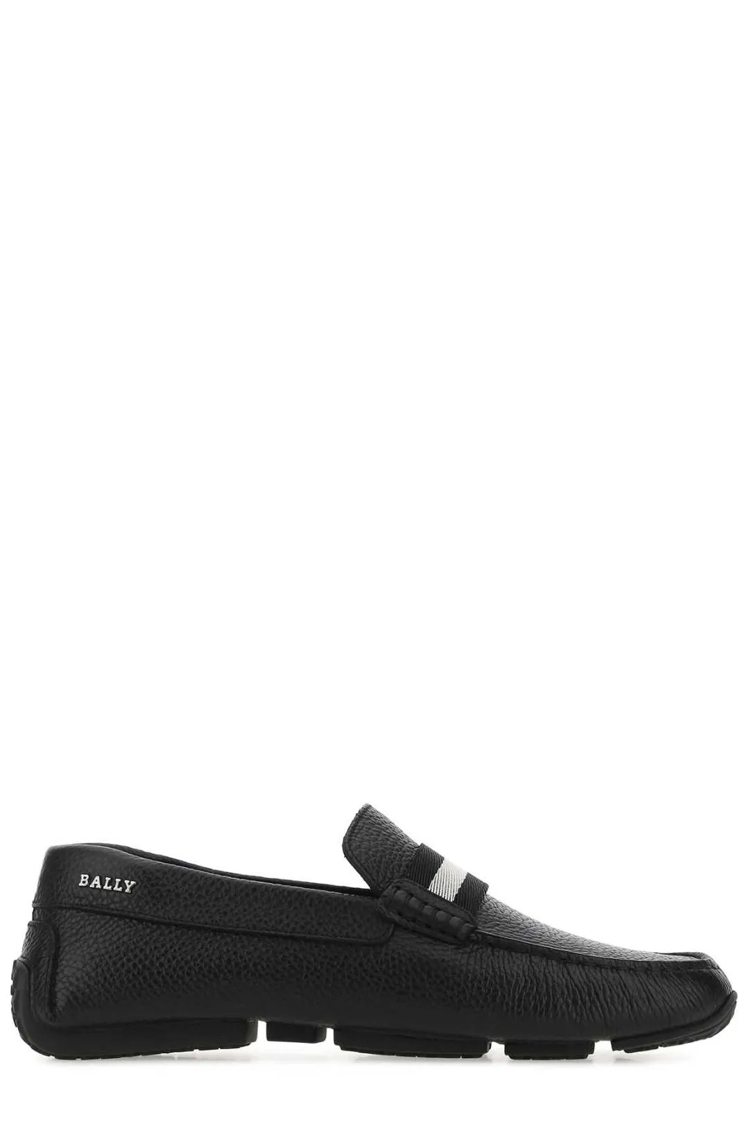Bally Striped Slip-On Loafers