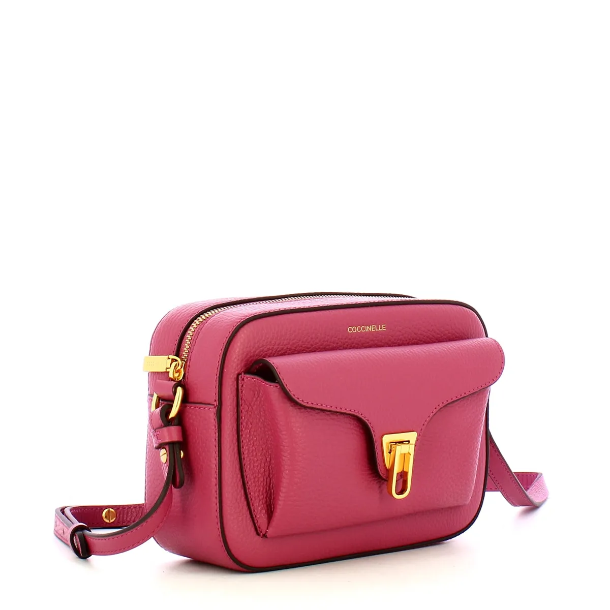 Coccinelle - Beat Soft Small Rosewood Crossbody Bag - MF6150201 - ROSEWOOD