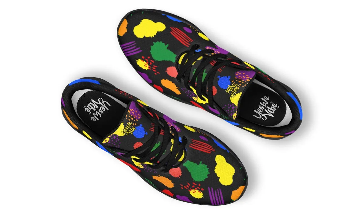 Colorful Spots And Lines