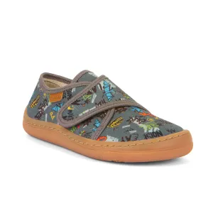FRODDO Barefoot Canvas Shoes Grey  one velcro