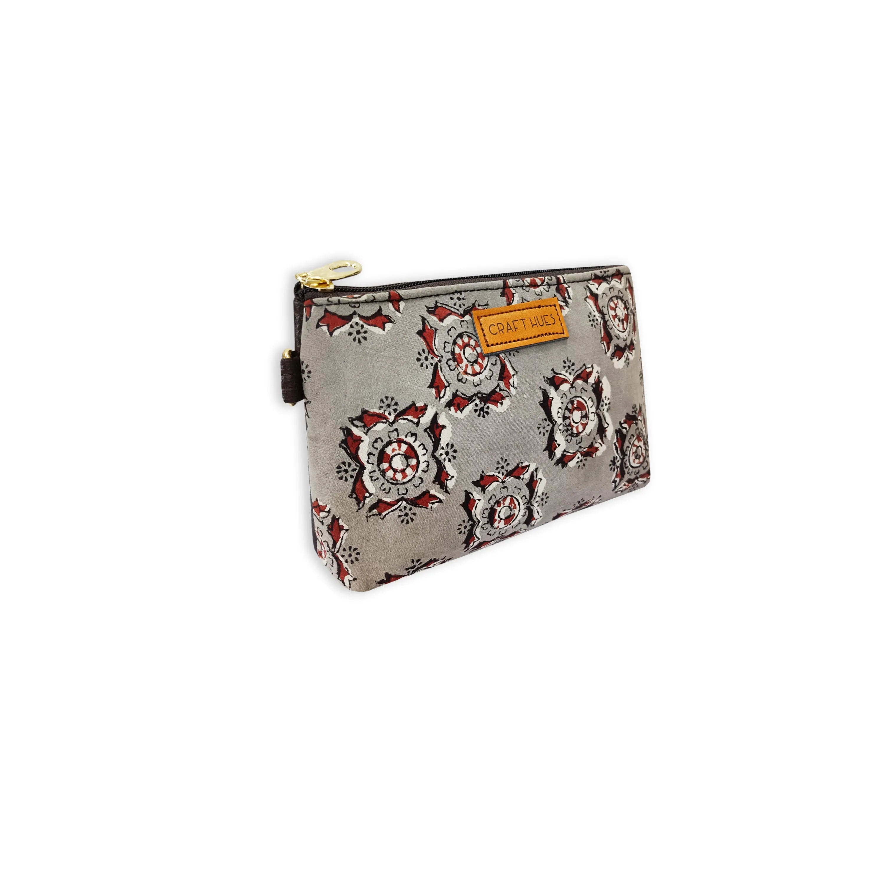 Grey Red Mobile Sling Bag