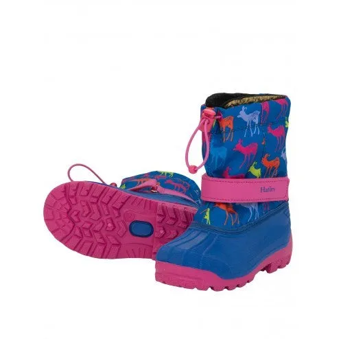 Hatley Winter Boots - Graphic Deers