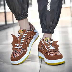 Jinquedai Bat Design Men Shoes Sneakers Zapatillas Mujer Light Flat Shoes Ladies Outdoor Luxury Men Running Shoes Women Shoes