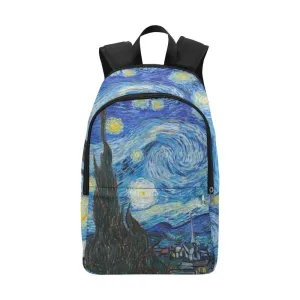 Laptop Backpack (Nylon) - Vintage Art | Vincent van Gogh: The Starry Night