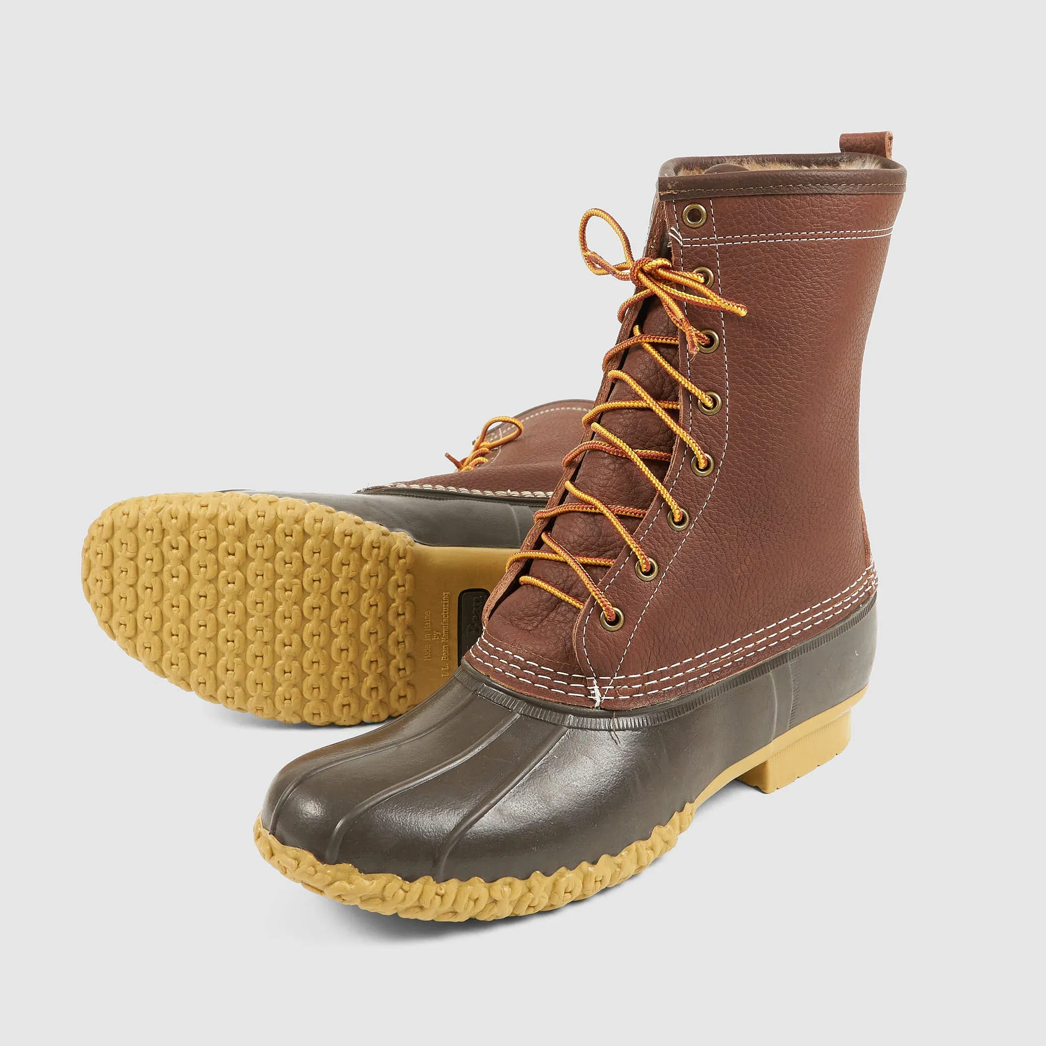 L.L. Bean Shearling 10" Boots