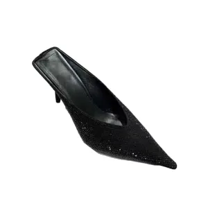 MAIJA Diamante Mules Pumps