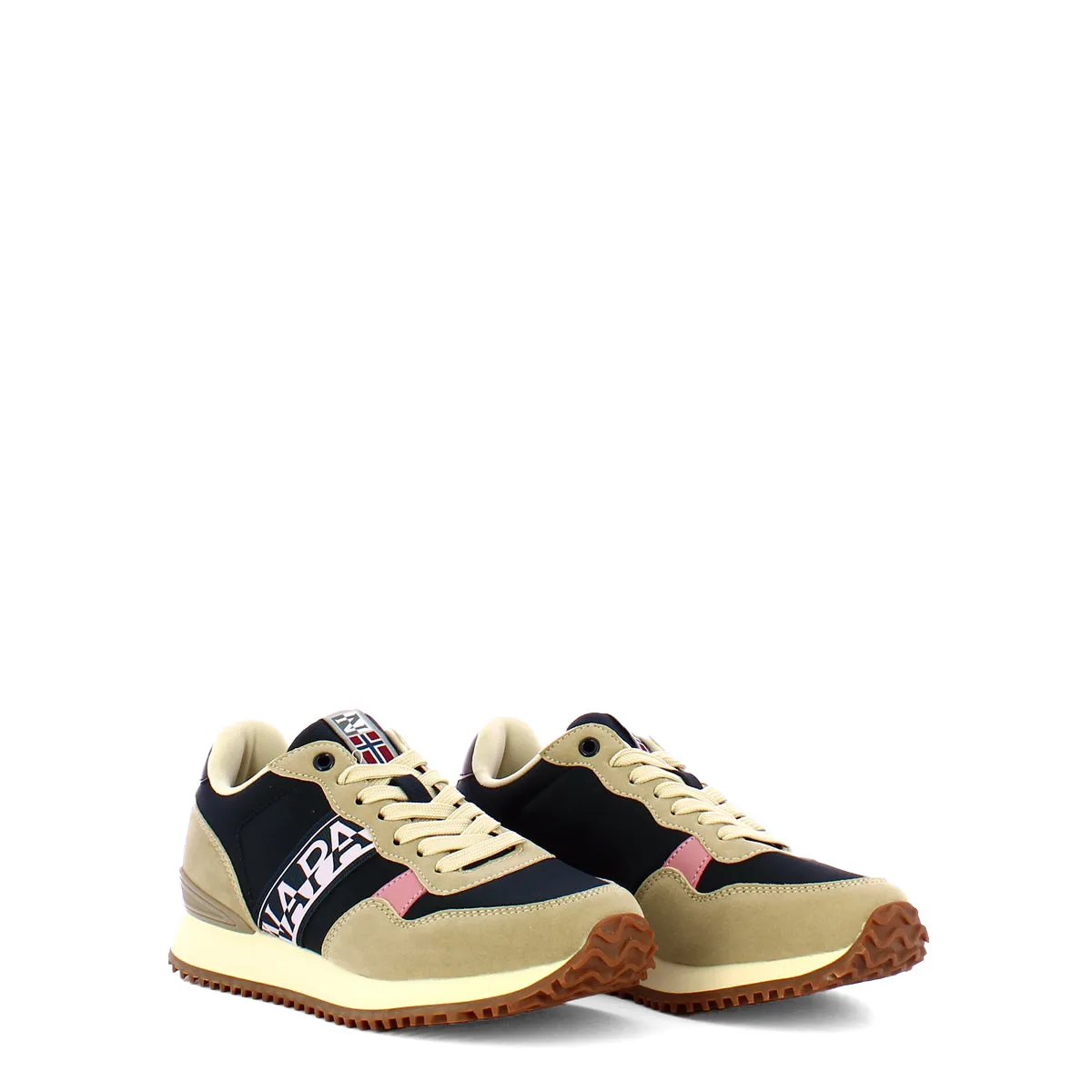 Napapijri - Astra Navy Beige Women's Sneakers - NP0A4HWC - NAVY/BEIGE