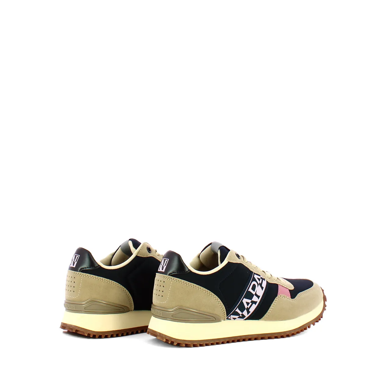 Napapijri - Astra Navy Beige Women's Sneakers - NP0A4HWC - NAVY/BEIGE