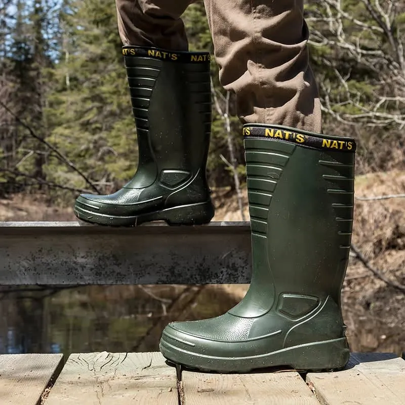 NAT'S MEN'S ULTRA LIGHT RAIN BOOTS