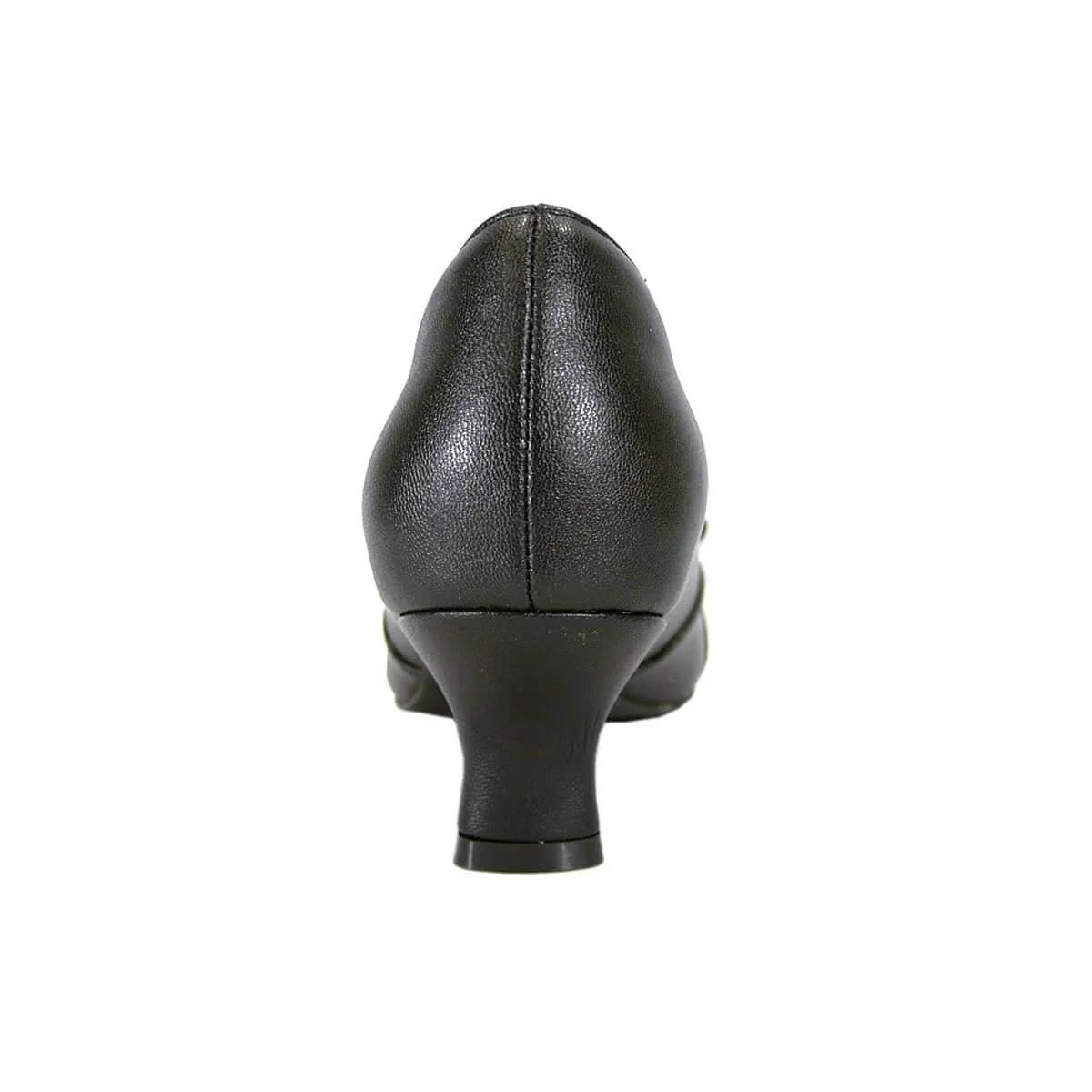 PEERAGE Belle Women's Wide Width Leather Dress Slip-on Pumps