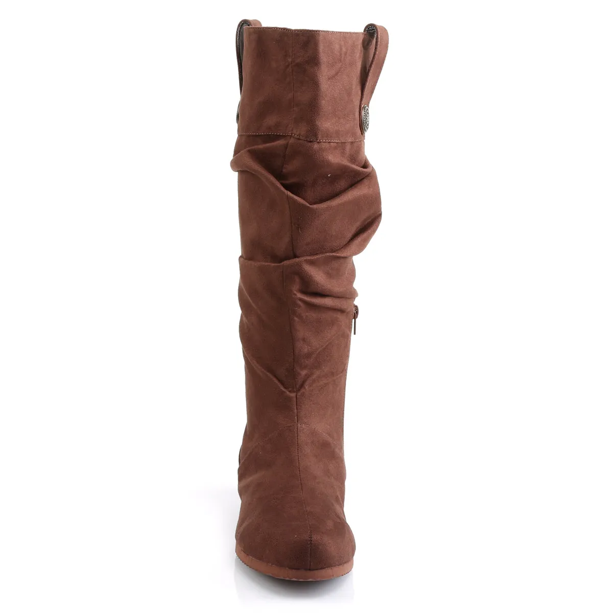 RENAISSANCE-104 Funtasma Brown Microfiber Men's Boots