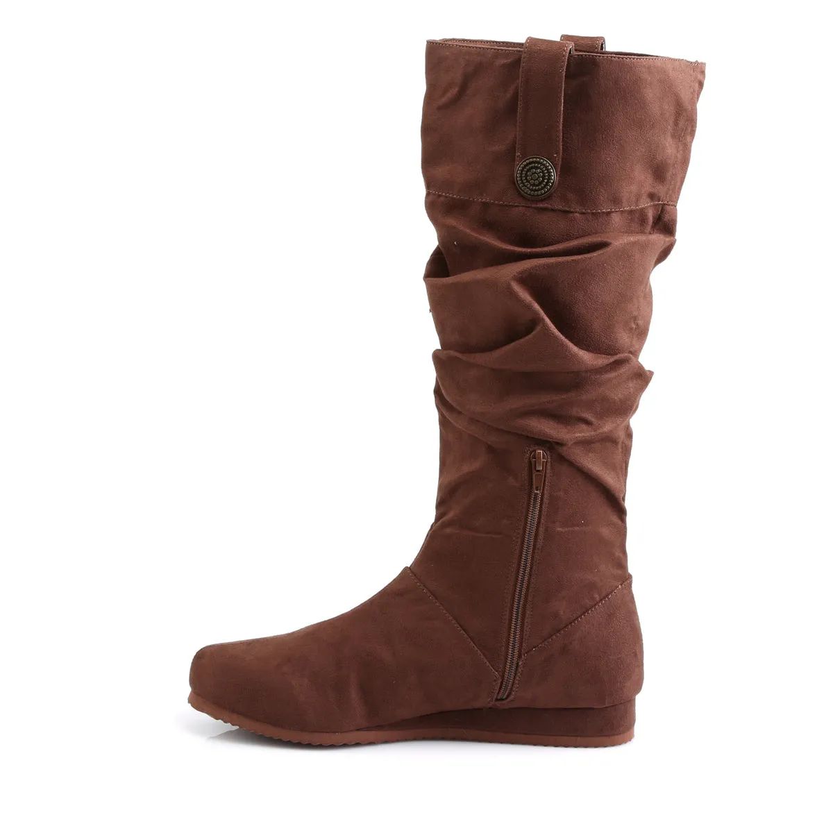 RENAISSANCE-104 Funtasma Brown Microfiber Men's Boots