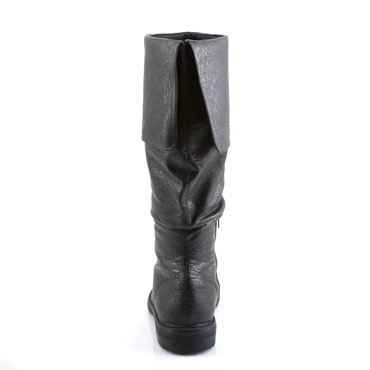 ROBINHOOD-100 Funtasma Black Distressed Pu Men's Boots
