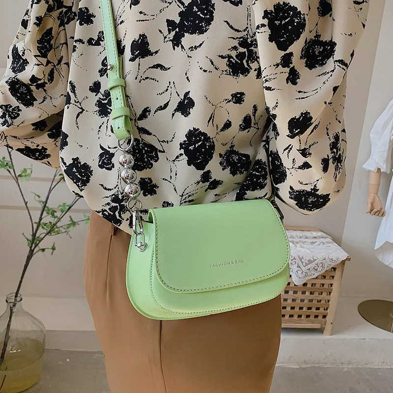 Sling Bags Popular Bag Women's Fashion Beaded Small Square Bag