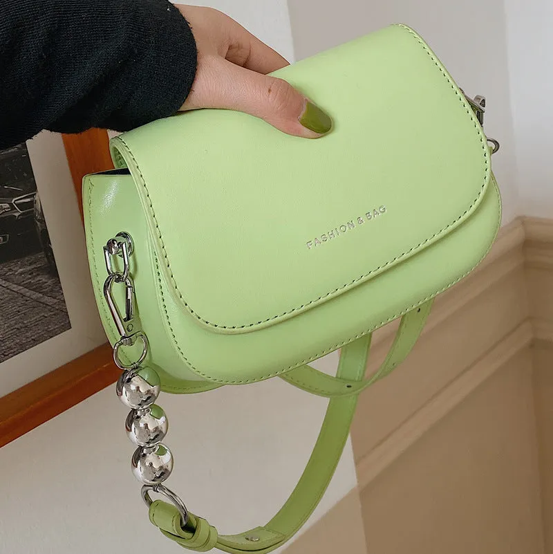 Sling Bags Popular Bag Women's Fashion Beaded Small Square Bag