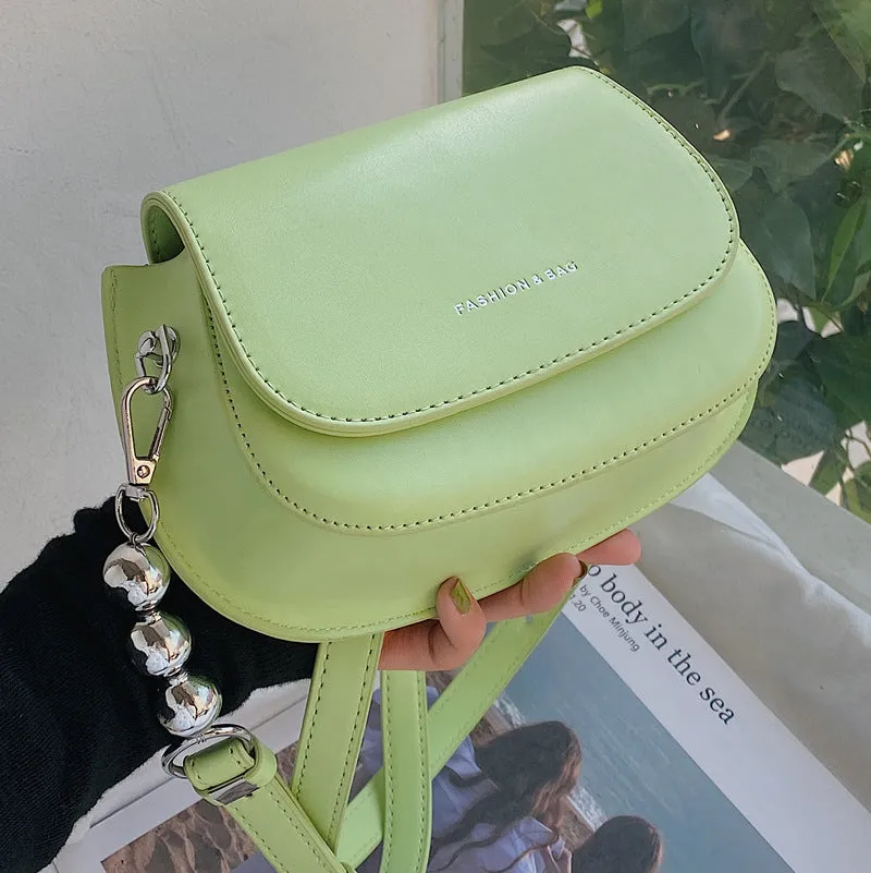 Sling Bags Popular Bag Women's Fashion Beaded Small Square Bag