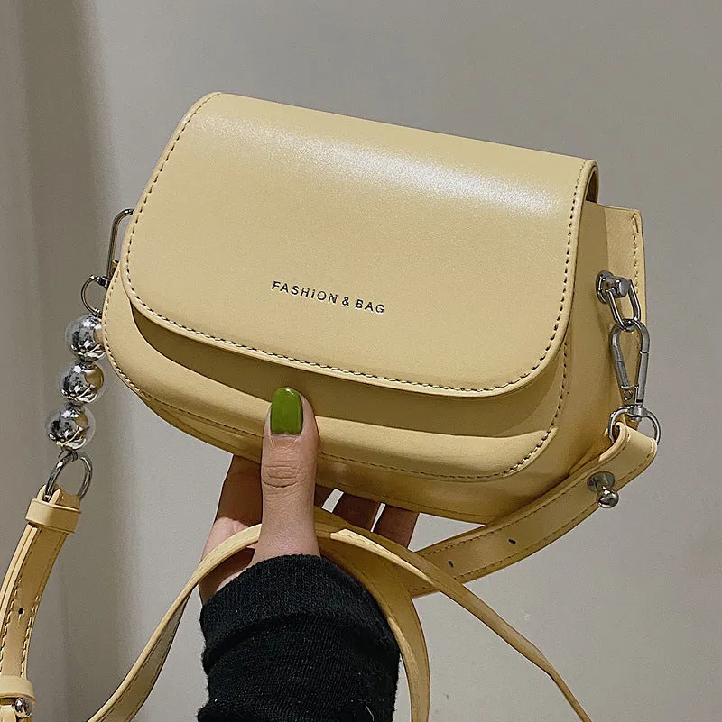 Sling Bags Popular Bag Women's Fashion Beaded Small Square Bag