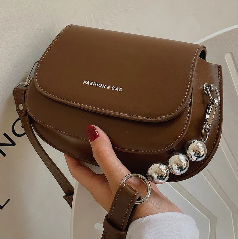 Sling Bags Popular Bag Women's Fashion Beaded Small Square Bag