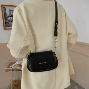 Sling Bags Popular Bag Women's Fashion Beaded Small Square Bag