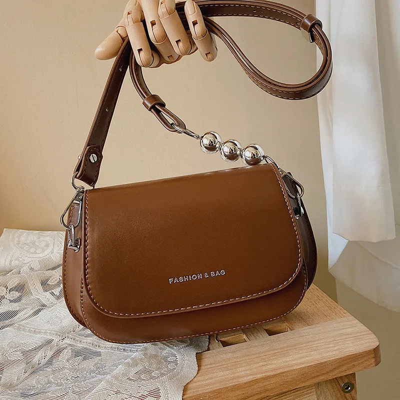 Sling Bags Popular Bag Women's Fashion Beaded Small Square Bag