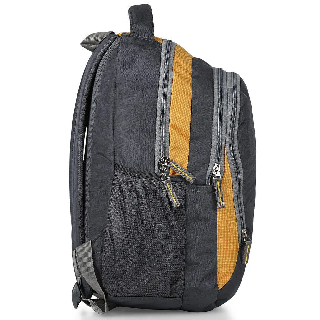 Suntop Neo3 25 L Medium Backpack(Grey and Yellow Checks)