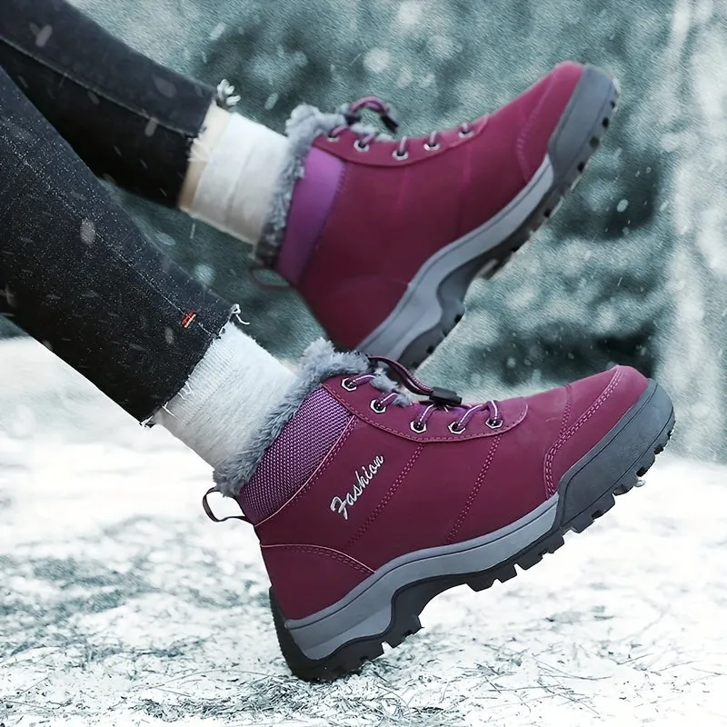 Women's Winter Snow Boots Outdoor Hiking Boots