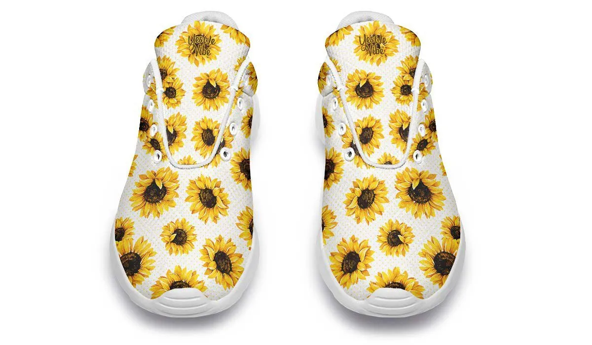 Yellow Sunflower White